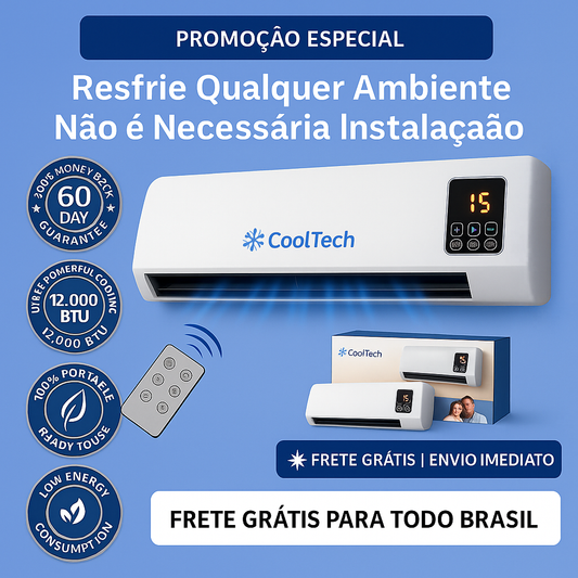 Climatizador Portátil Smart Inverter - Frio/Calor [PREÇO DE FÁBRICA]