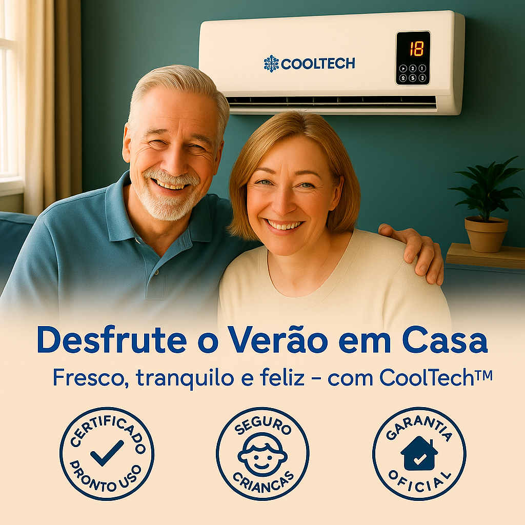 Climatizador Portátil Smart Inverter - Frio/Calor [PREÇO DE FÁBRICA]